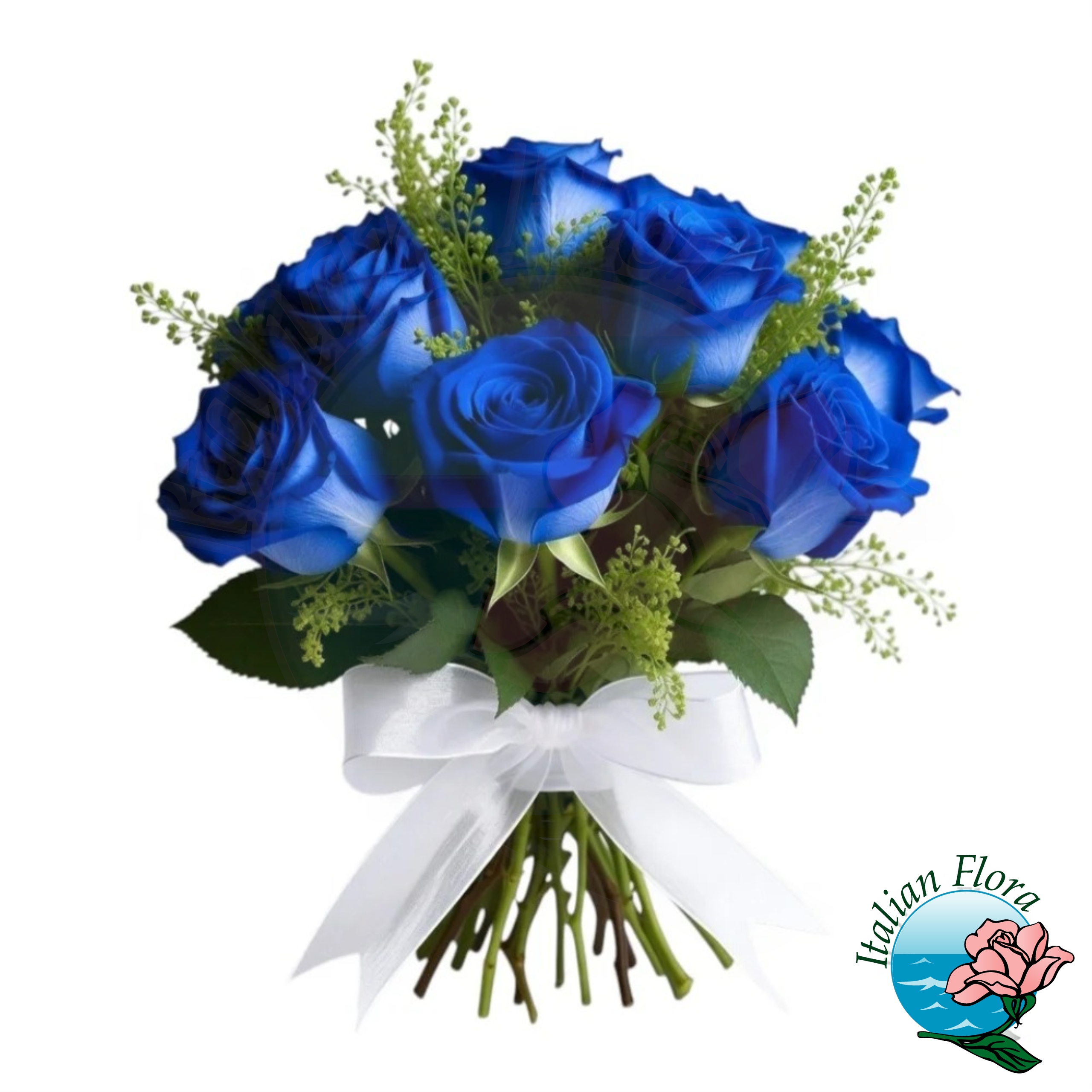 Mazzo di rose blu